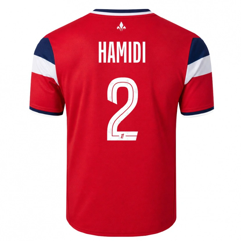 Danxen Damen Kamel Hamidi #2 Rot Weiß Königsblau Heimtrikot Trikot 2026/27 T-Shirt Schweiz