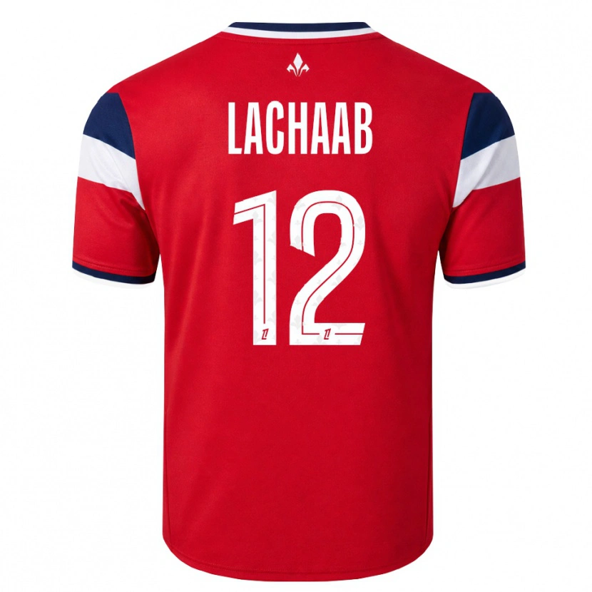 Danxen Damen Younes Lachaab #12 Rot Weiß Königsblau Heimtrikot Trikot 2026/27 T-Shirt Schweiz