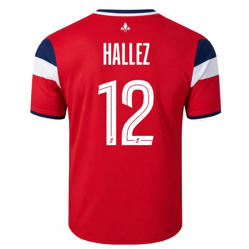 Danxen Damen Alexis Hallez #12 Rot Weiß Königsblau Heimtrikot Trikot 2026/27 T-Shirt Schweiz