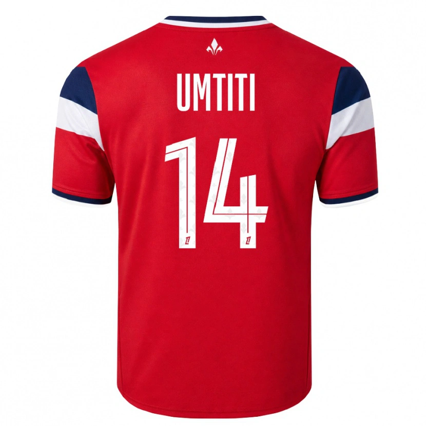 Danxen Damen Samuel Umtiti #14 Rot Weiß Königsblau Heimtrikot Trikot 2026/27 T-Shirt Schweiz