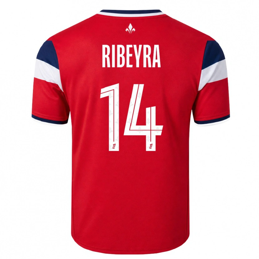 Danxen Damen Anaïs Ribeyra #14 Rot Weiß Königsblau Heimtrikot Trikot 2026/27 T-Shirt Schweiz