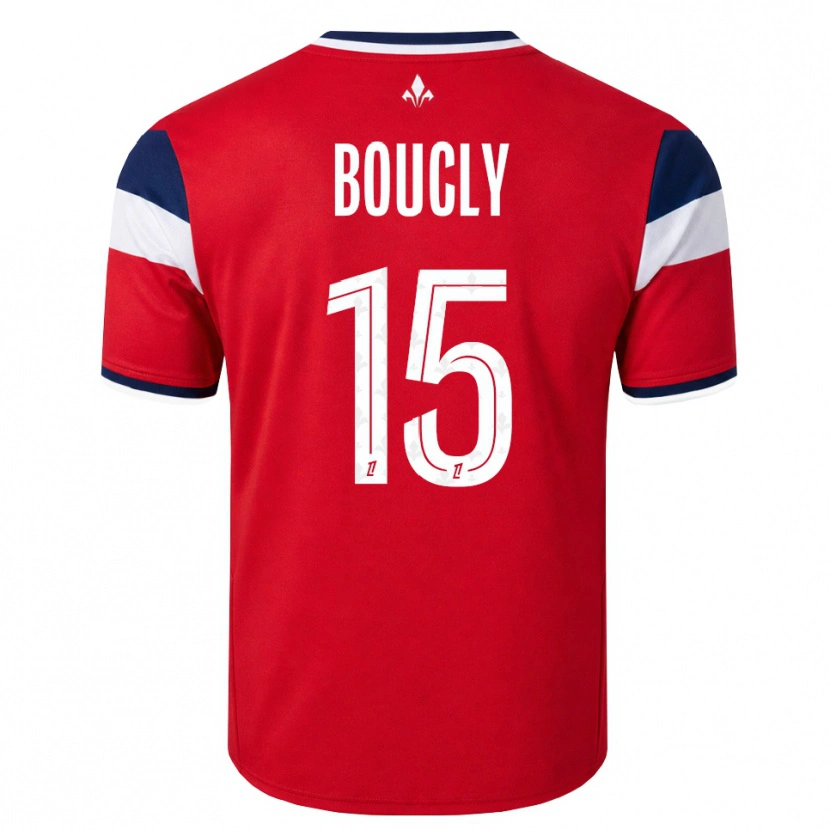 Danxen Damen Maite Boucly #15 Rot Weiß Königsblau Heimtrikot Trikot 2026/27 T-Shirt Schweiz