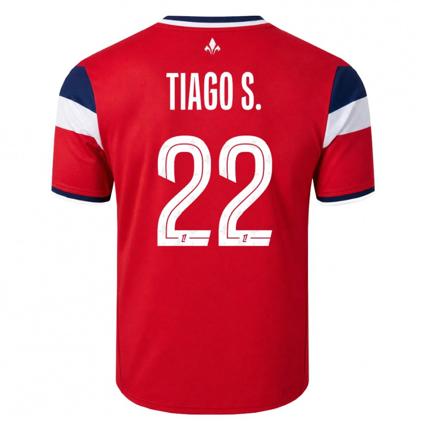 Danxen Damen Tiago Santos #22 Rot Weiß Königsblau Heimtrikot Trikot 2026/27 T-Shirt Schweiz