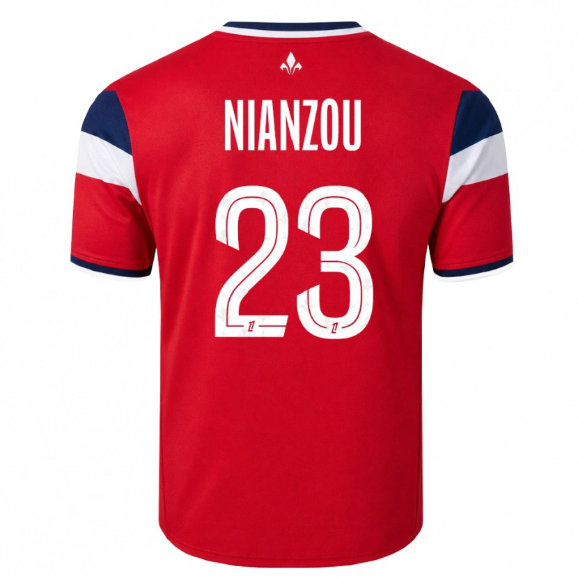 Danxen Damen Tanguy Nianzou #23 Rot Weiß Königsblau Heimtrikot Trikot 2026/27 T-Shirt Schweiz
