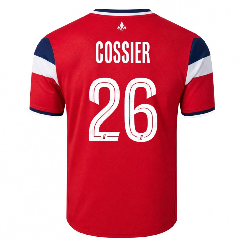 Danxen Damen Isaac Cossier #26 Rot Weiß Königsblau Heimtrikot Trikot 2026/27 T-Shirt Schweiz