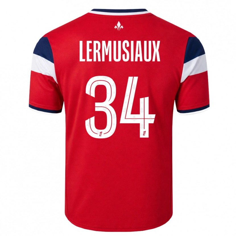 Danxen Damen Chrystal Lermusiaux #34 Rot Weiß Königsblau Heimtrikot Trikot 2026/27 T-Shirt Schweiz