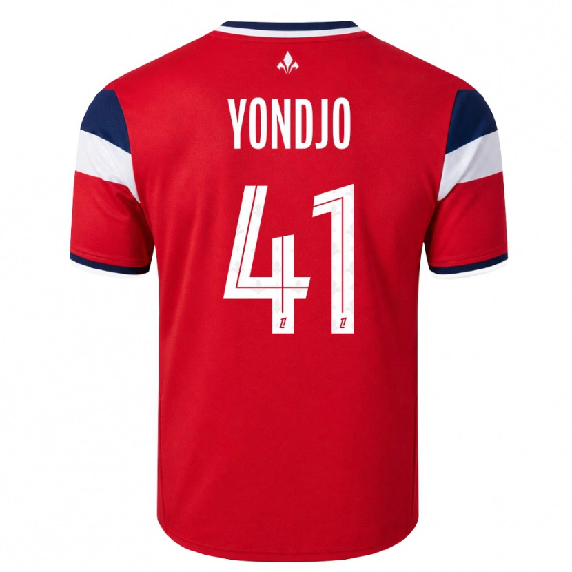 Danxen Damen Angel Yondjo Matah #41 Rot Weiß Königsblau Heimtrikot Trikot 2026/27 T-Shirt Schweiz