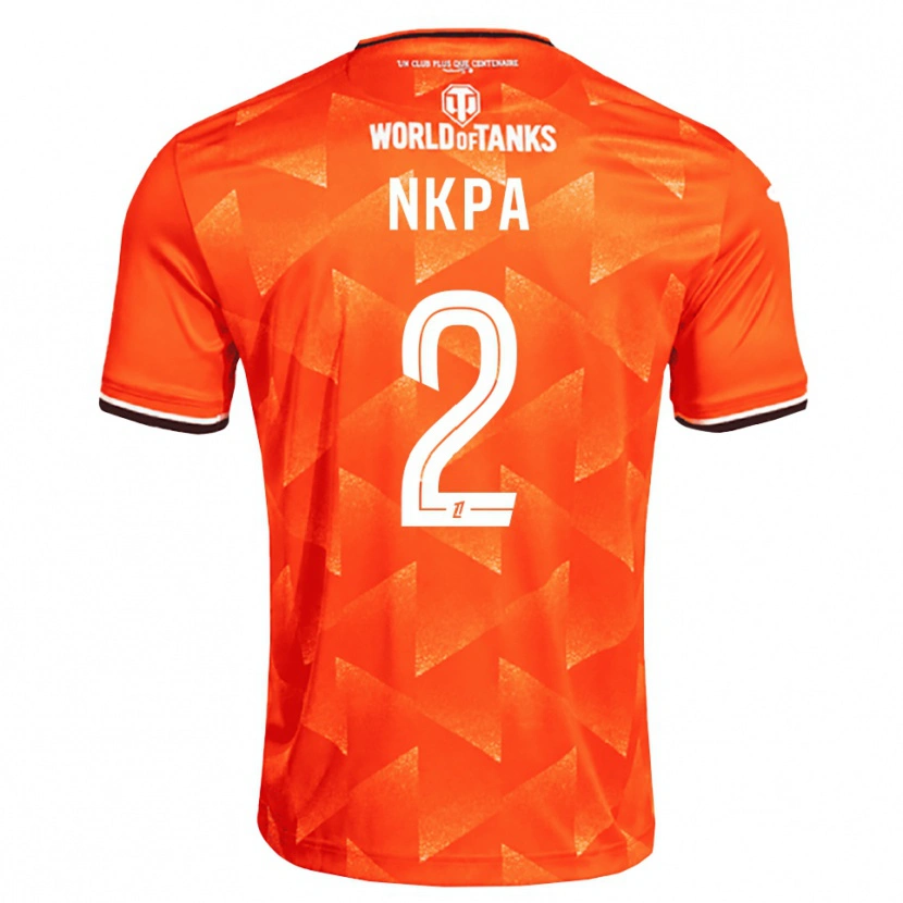 Danxen Damen Elie Nkpa #2 Orange Weiß Schwarz Heimtrikot Trikot 2026/27 T-Shirt Schweiz