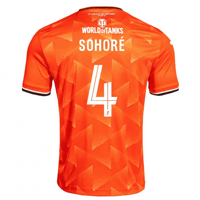 Danxen Damen Seni Sohoré #4 Orange Weiß Schwarz Heimtrikot Trikot 2026/27 T-Shirt Schweiz