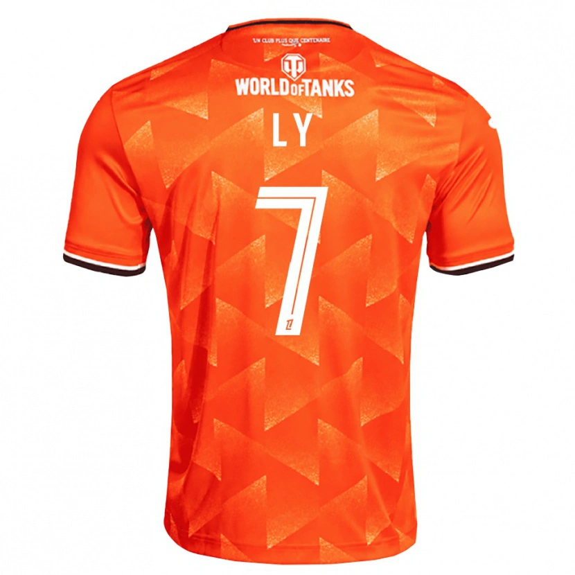Danxen Damen Mactar Ly #7 Orange Weiß Schwarz Heimtrikot Trikot 2026/27 T-Shirt Schweiz