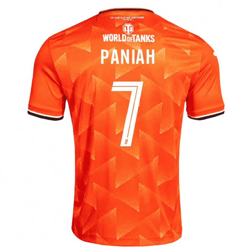 Danxen Damen Djedjom Paniah #7 Orange Weiß Schwarz Heimtrikot Trikot 2026/27 T-Shirt Schweiz
