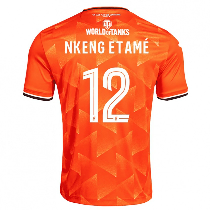 Danxen Damen Shaï Nkeng Etamé #12 Orange Weiß Schwarz Heimtrikot Trikot 2026/27 T-Shirt Schweiz