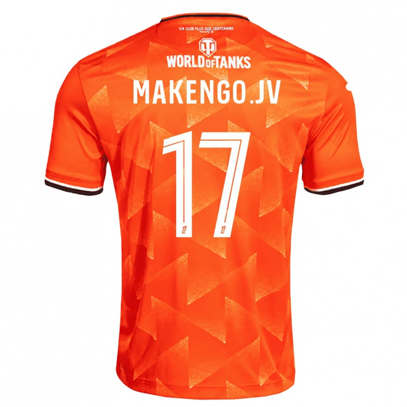 Danxen Damen Jean-Victor Makengo #17 Orange Weiß Schwarz Heimtrikot Trikot 2026/27 T-Shirt Schweiz