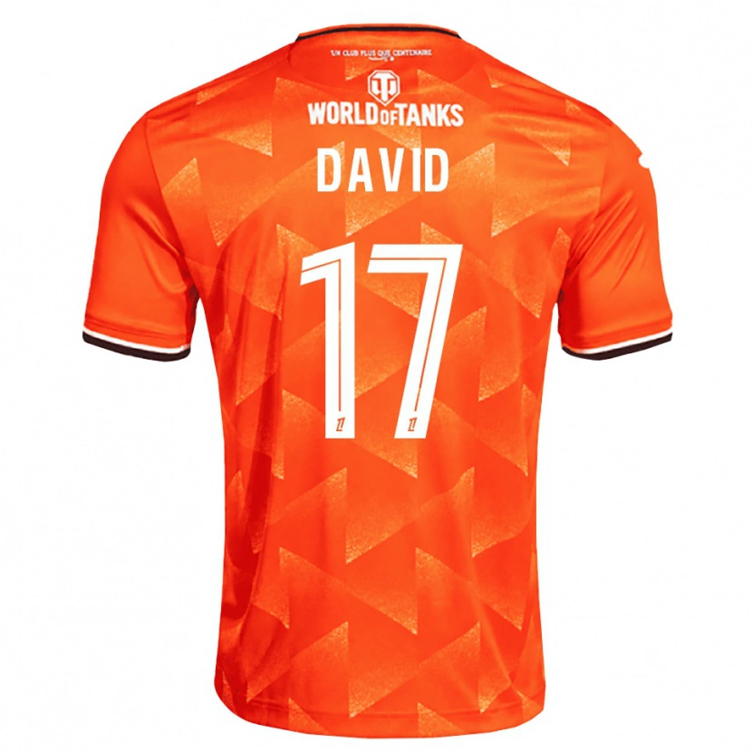 Danxen Damen Dune David #17 Orange Weiß Schwarz Heimtrikot Trikot 2026/27 T-Shirt Schweiz