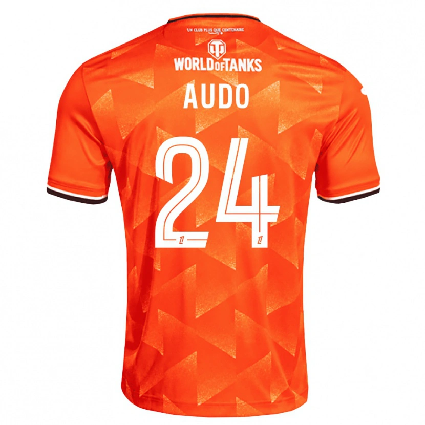 Danxen Damen Noémie Audo #24 Orange Weiß Schwarz Heimtrikot Trikot 2026/27 T-Shirt Schweiz