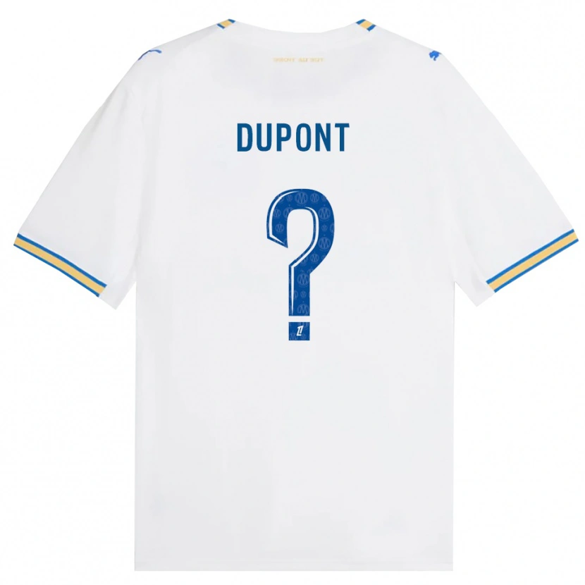 Danxen Damen Hugo Dupont #0 Dodgerblau Weiß Heimtrikot Trikot 2026/27 T-Shirt Schweiz
