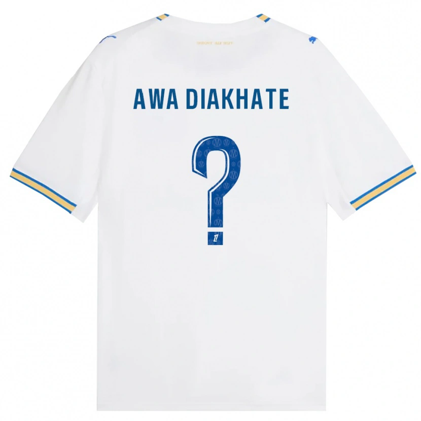 Danxen Damen Ndeye Awa Diakhate #0 Dodgerblau Weiß Heimtrikot Trikot 2026/27 T-Shirt Schweiz