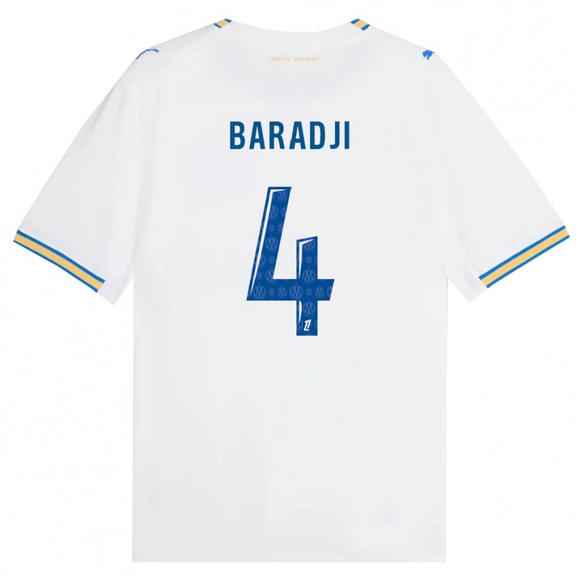 Danxen Damen Mohamed Baradji #4 Dodgerblau Weiß Heimtrikot Trikot 2026/27 T-Shirt Schweiz