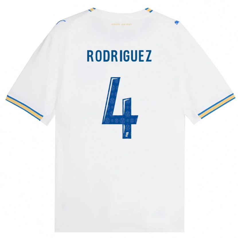 Danxen Damen Ruben Rodriguez #4 Dodgerblau Weiß Heimtrikot Trikot 2026/27 T-Shirt Schweiz
