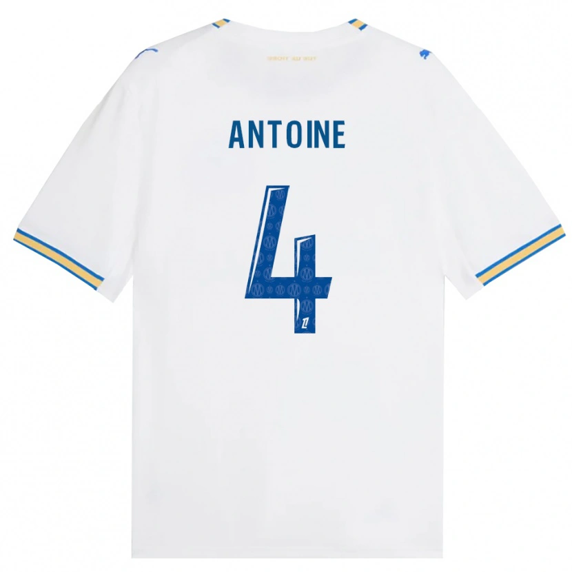 Danxen Damen Maud Antoine #4 Dodgerblau Weiß Heimtrikot Trikot 2026/27 T-Shirt Schweiz