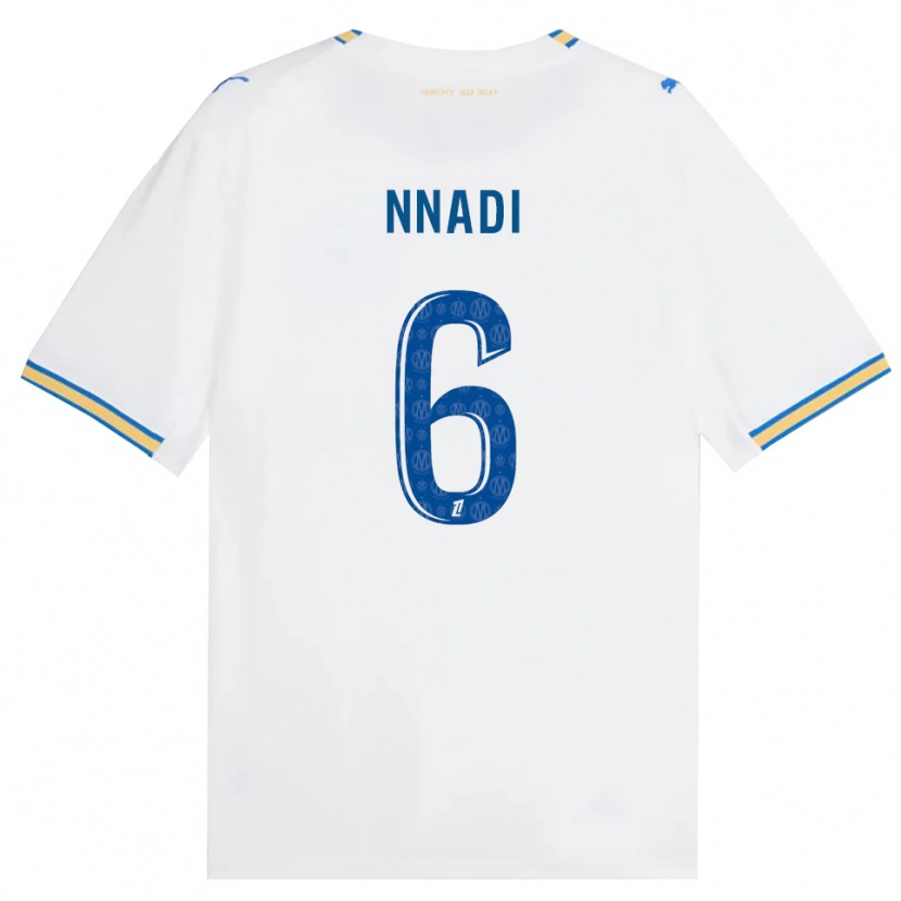 Danxen Damen Tochukwu Nnadi #6 Dodgerblau Weiß Heimtrikot Trikot 2026/27 T-Shirt Schweiz