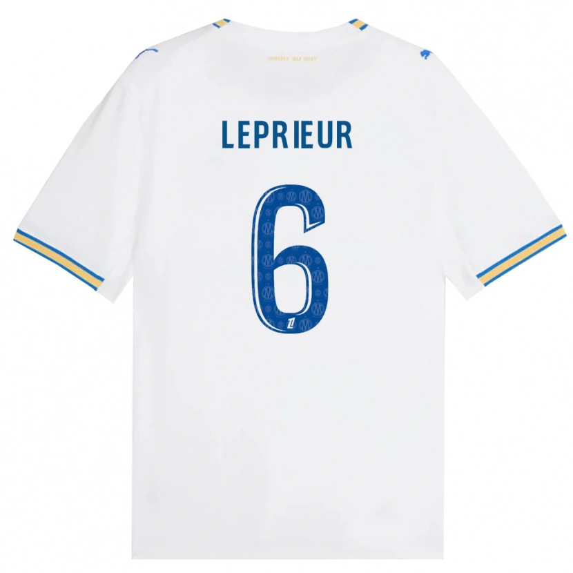 Danxen Damen Eliott Leprieur #6 Dodgerblau Weiß Heimtrikot Trikot 2026/27 T-Shirt Schweiz