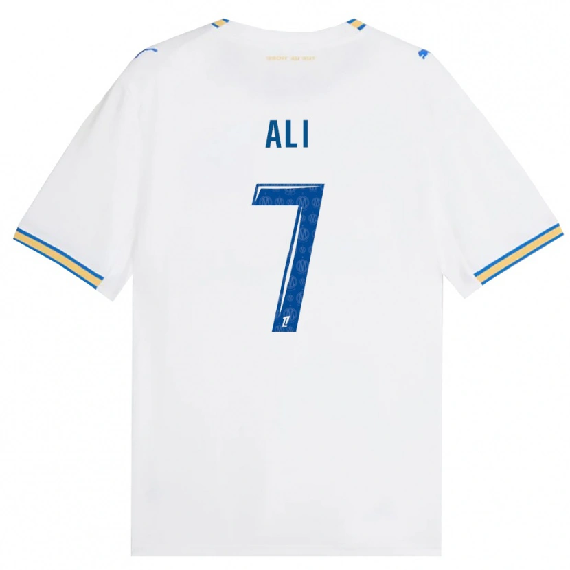 Danxen Damen Azhar Ali #7 Dodgerblau Weiß Heimtrikot Trikot 2026/27 T-Shirt Schweiz