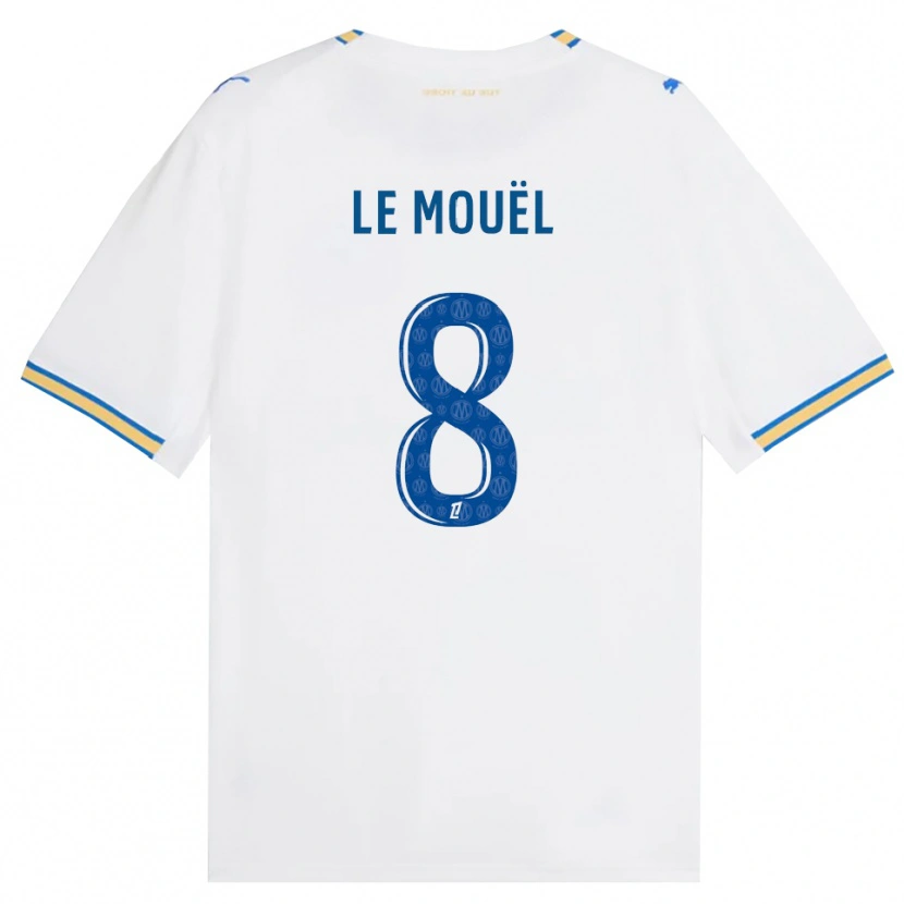 Danxen Damen Margaux Le Mouël #8 Dodgerblau Weiß Heimtrikot Trikot 2026/27 T-Shirt Schweiz