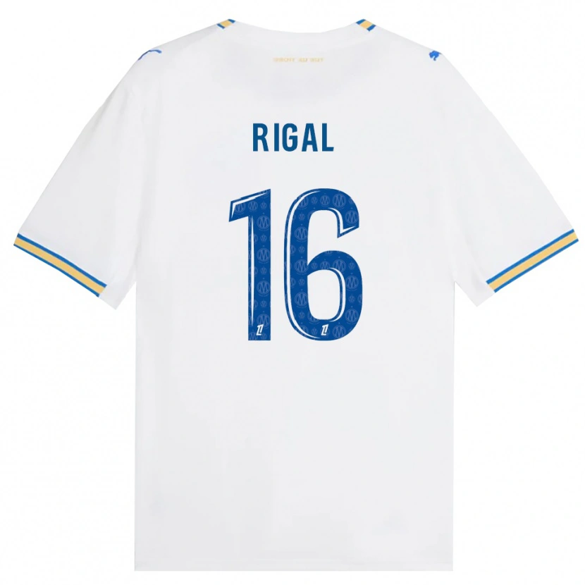 Danxen Damen Pablo Rigal #16 Dodgerblau Weiß Heimtrikot Trikot 2026/27 T-Shirt Schweiz