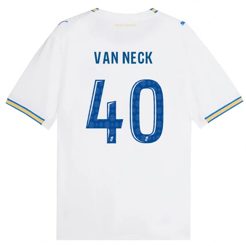 Danxen Damen Jelle Van Neck #40 Dodgerblau Weiß Heimtrikot Trikot 2026/27 T-Shirt Schweiz