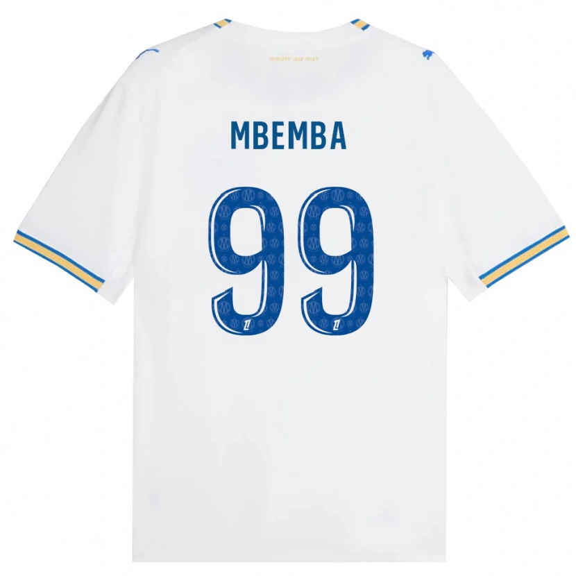 Danxen Damen Chancel Mbemba #99 Dodgerblau Weiß Heimtrikot Trikot 2026/27 T-Shirt Schweiz