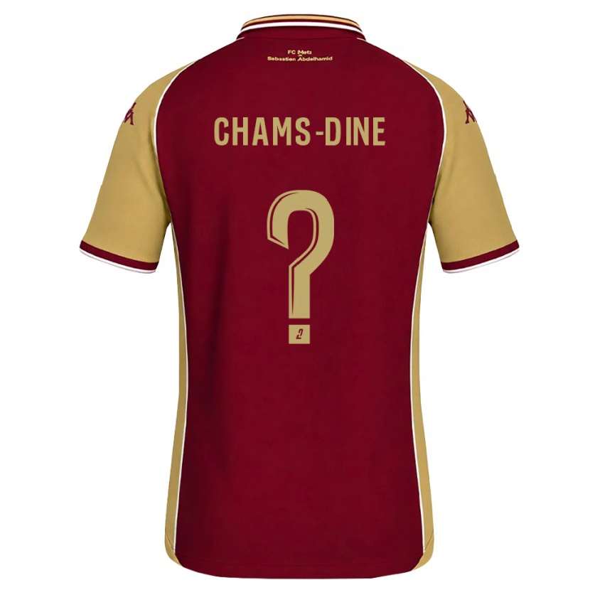 Danxen Damen Adam Chams-Dine #0 Goldrute Dunkelrot Heimtrikot Trikot 2026/27 T-Shirt Schweiz