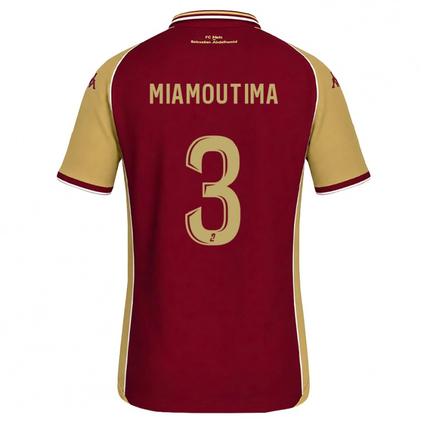 Danxen Damen Harly-James Miamoutima #3 Goldrute Dunkelrot Heimtrikot Trikot 2026/27 T-Shirt Schweiz