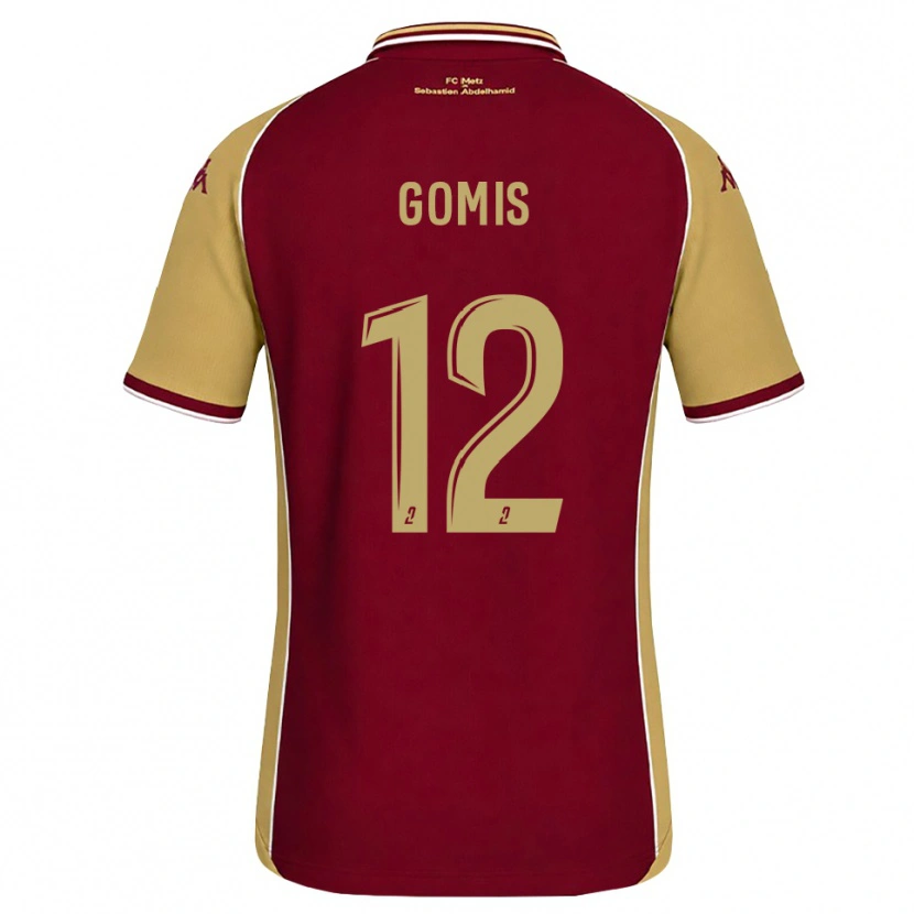 Danxen Damen Maykel Gomis #12 Goldrute Dunkelrot Heimtrikot Trikot 2026/27 T-Shirt Schweiz