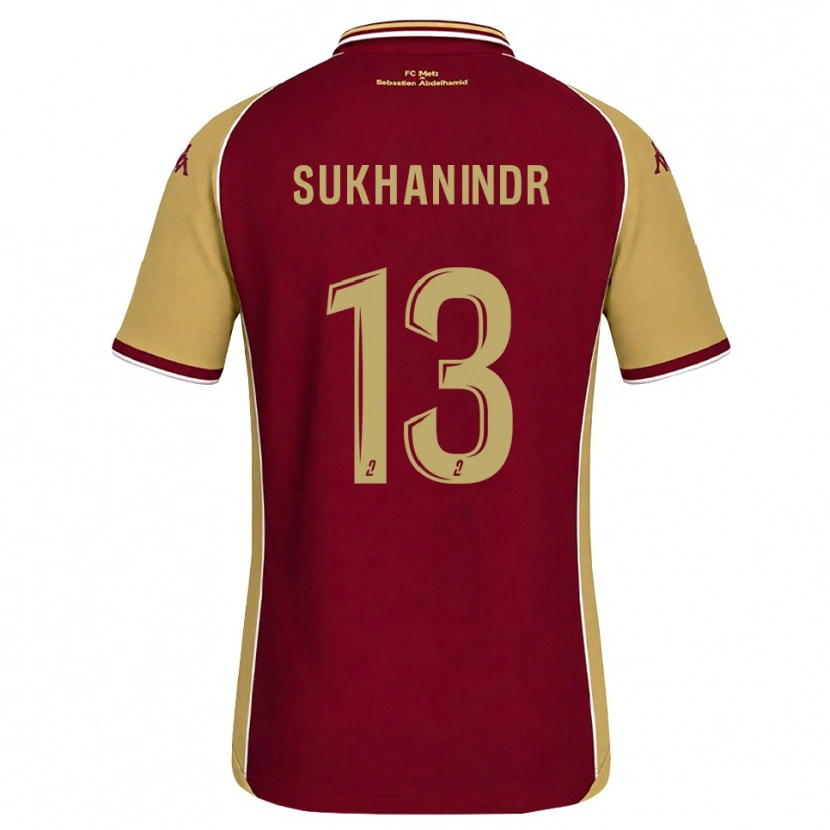 Danxen Damen Suparith Sukhanindr #13 Goldrute Dunkelrot Heimtrikot Trikot 2026/27 T-Shirt Schweiz