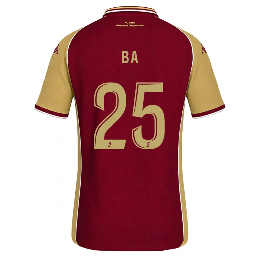 Danxen Damen Abdoulaye Ba #25 Goldrute Dunkelrot Heimtrikot Trikot 2026/27 T-Shirt Schweiz