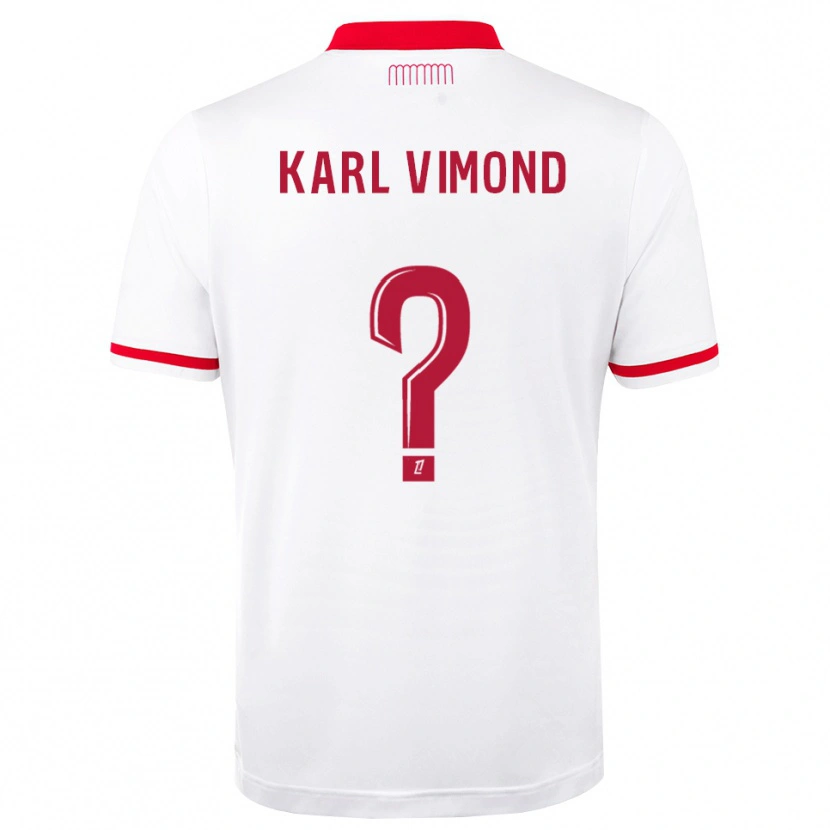 Danxen Damen Dany Karl Vimond #0 Rot Weiß Heimtrikot Trikot 2026/27 T-Shirt Schweiz