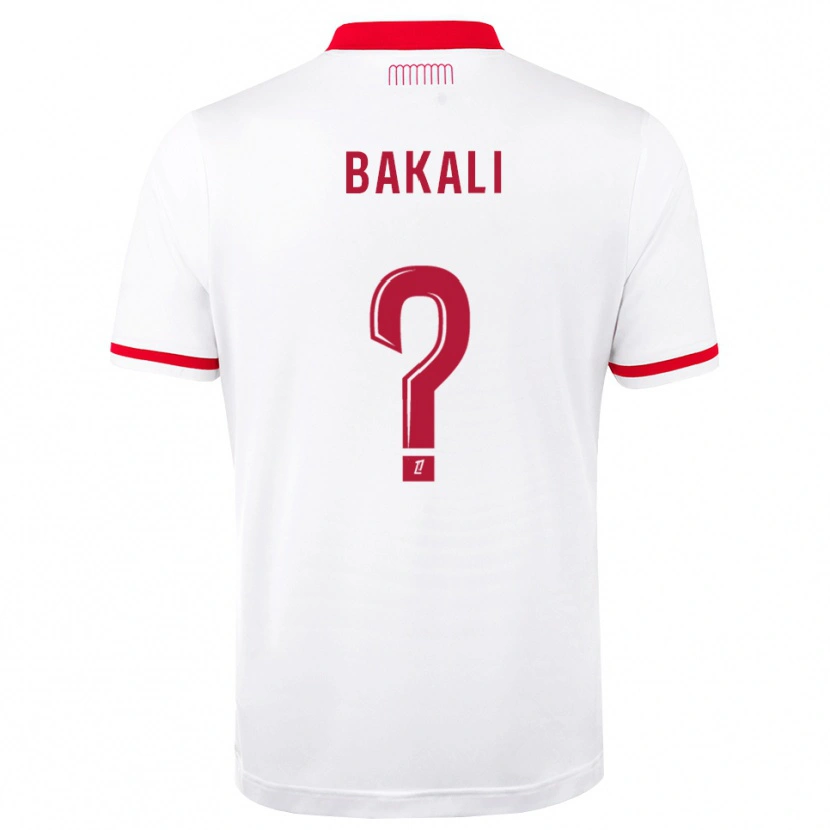 Danxen Damen Jonathan Bakali #0 Rot Weiß Heimtrikot Trikot 2026/27 T-Shirt Schweiz