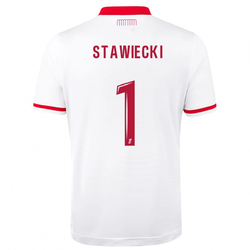 Danxen Damen Jules Stawiecki #1 Rot Weiß Heimtrikot Trikot 2026/27 T-Shirt Schweiz