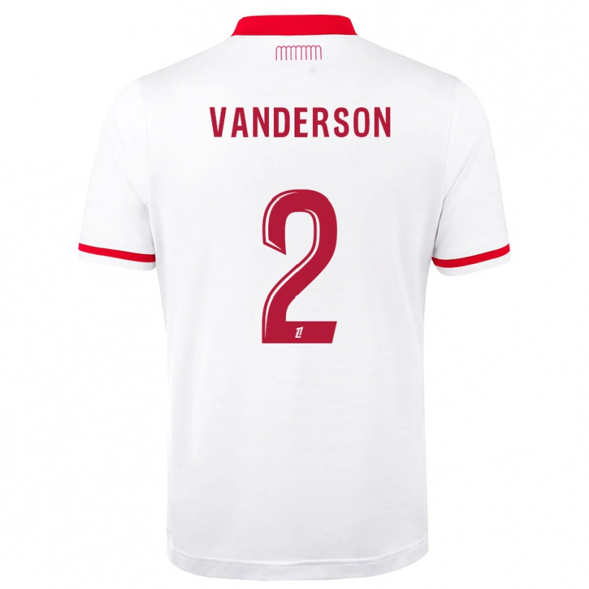 Danxen Damen Vanderson De Oliveira Campos #2 Rot Weiß Heimtrikot Trikot 2026/27 T-Shirt Schweiz