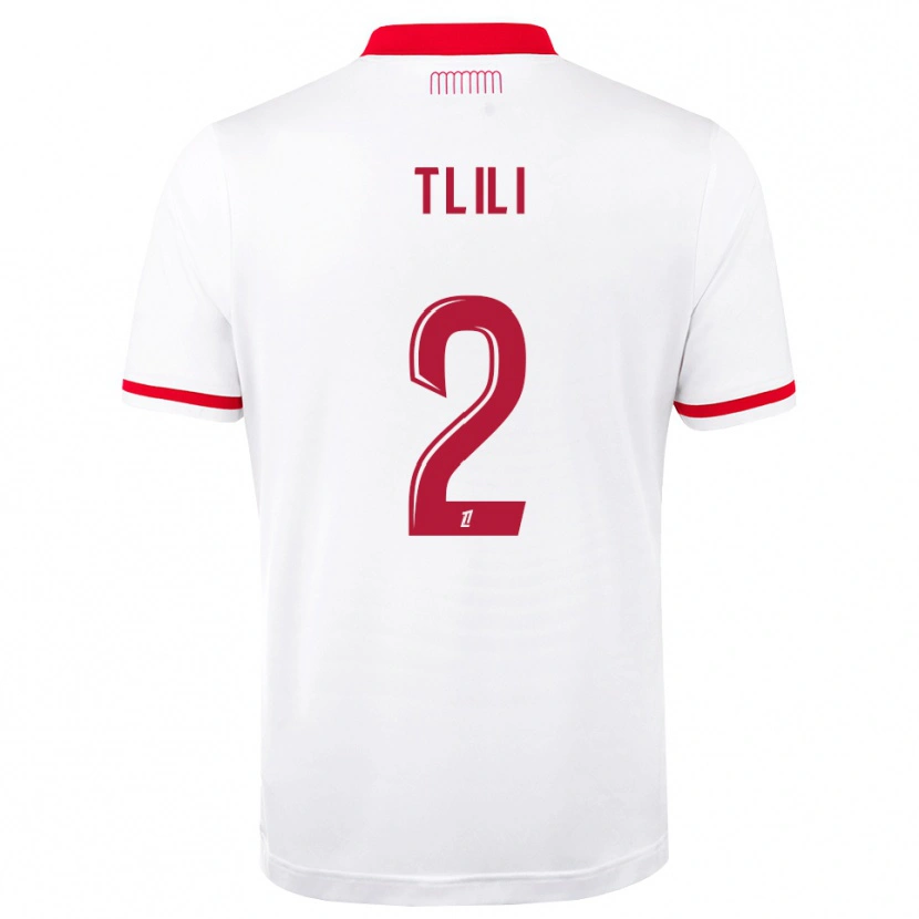 Danxen Damen Mehdi Tlili #2 Rot Weiß Heimtrikot Trikot 2026/27 T-Shirt Schweiz