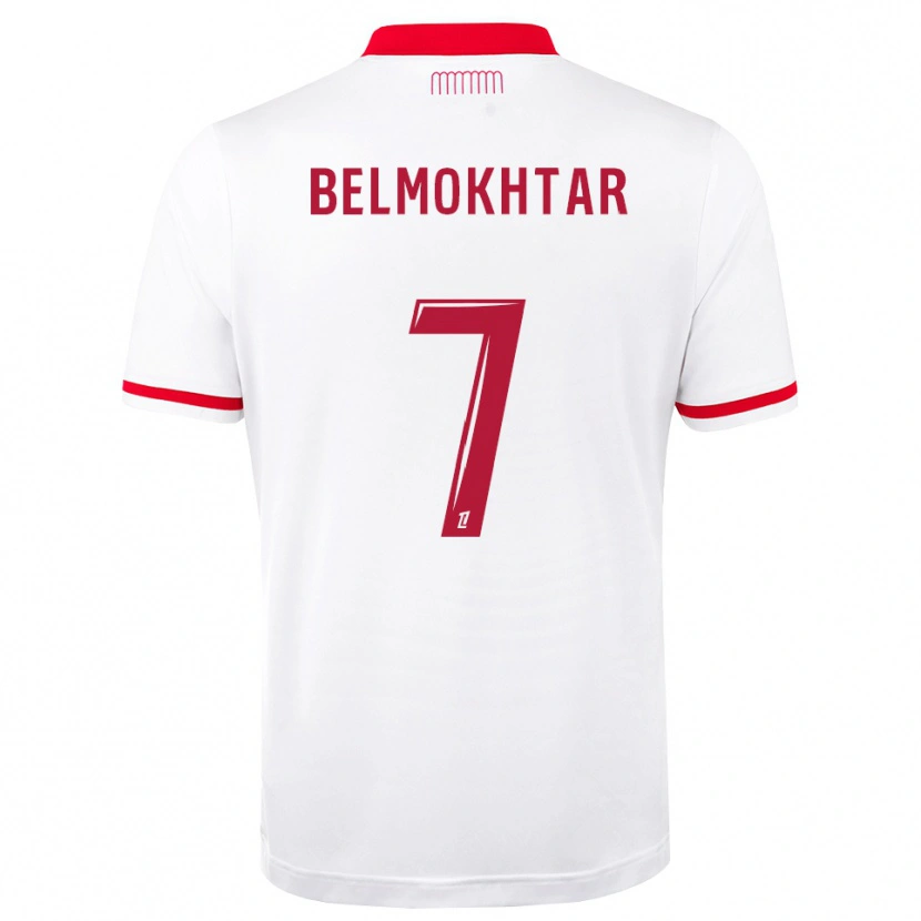 Danxen Damen Ilies Belmokhtar #7 Rot Weiß Heimtrikot Trikot 2026/27 T-Shirt Schweiz