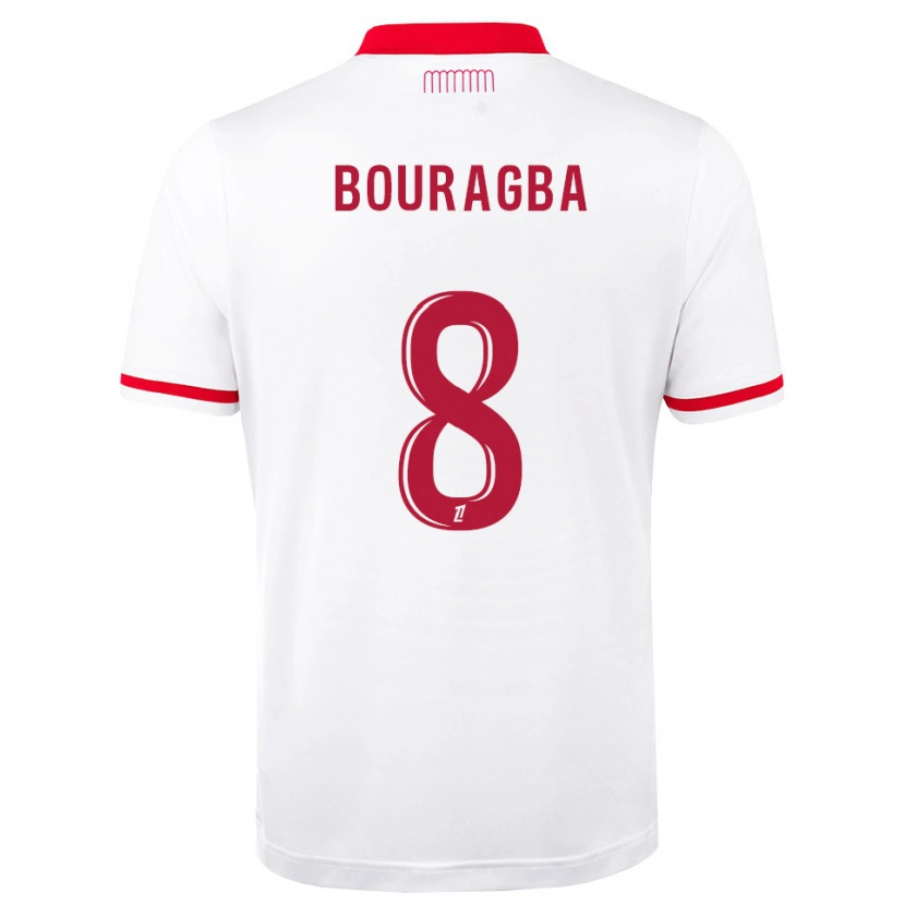 Danxen Damen Ouanis Bouragba #8 Rot Weiß Heimtrikot Trikot 2026/27 T-Shirt Schweiz