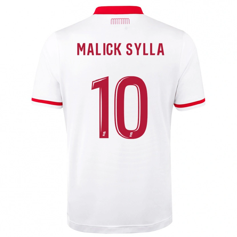 Danxen Damen Malick Sylla #10 Rot Weiß Heimtrikot Trikot 2026/27 T-Shirt Schweiz