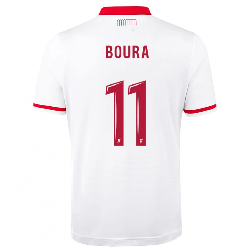 Danxen Damen Amal Boura #11 Rot Weiß Heimtrikot Trikot 2026/27 T-Shirt Schweiz