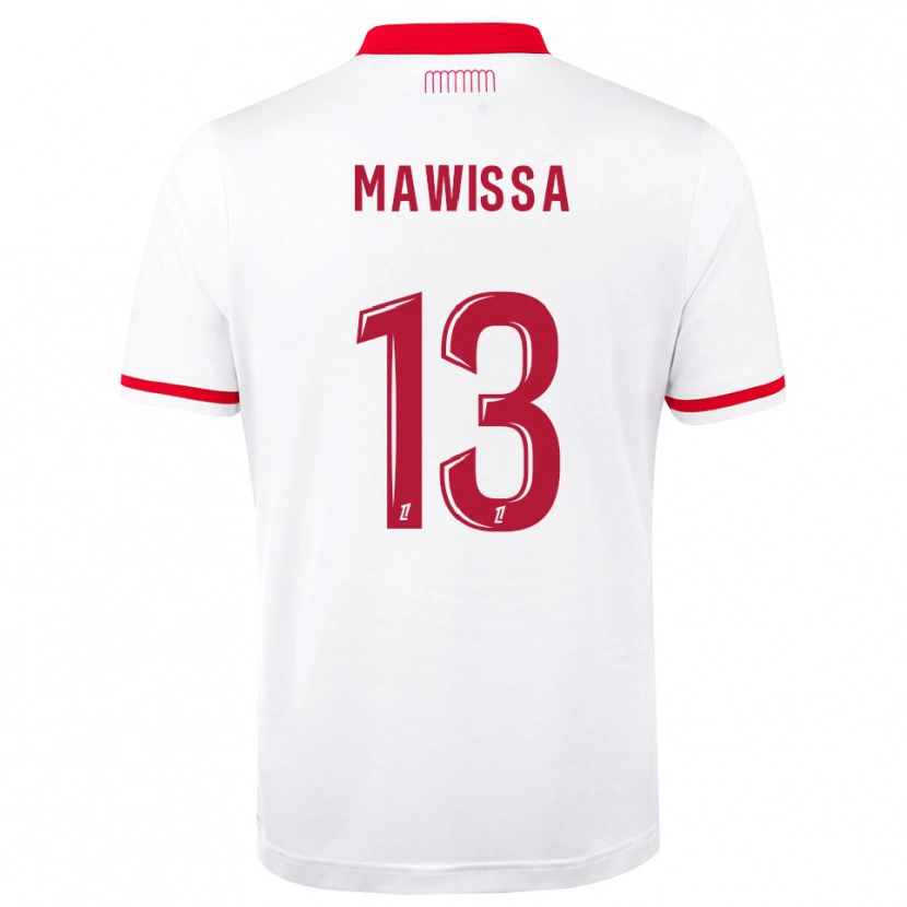 Danxen Damen Christian Mawissa #13 Rot Weiß Heimtrikot Trikot 2026/27 T-Shirt Schweiz