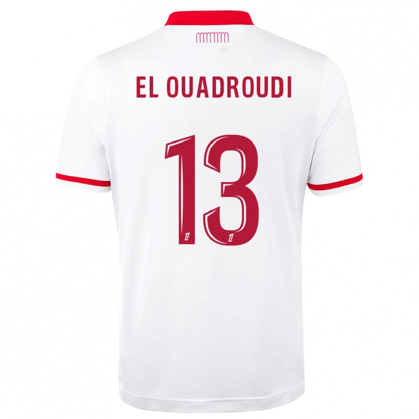 Danxen Damen Imrane El Ouaroudi #13 Rot Weiß Heimtrikot Trikot 2026/27 T-Shirt Schweiz