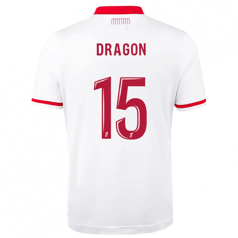 Danxen Damen Clément Dragon #15 Rot Weiß Heimtrikot Trikot 2026/27 T-Shirt Schweiz