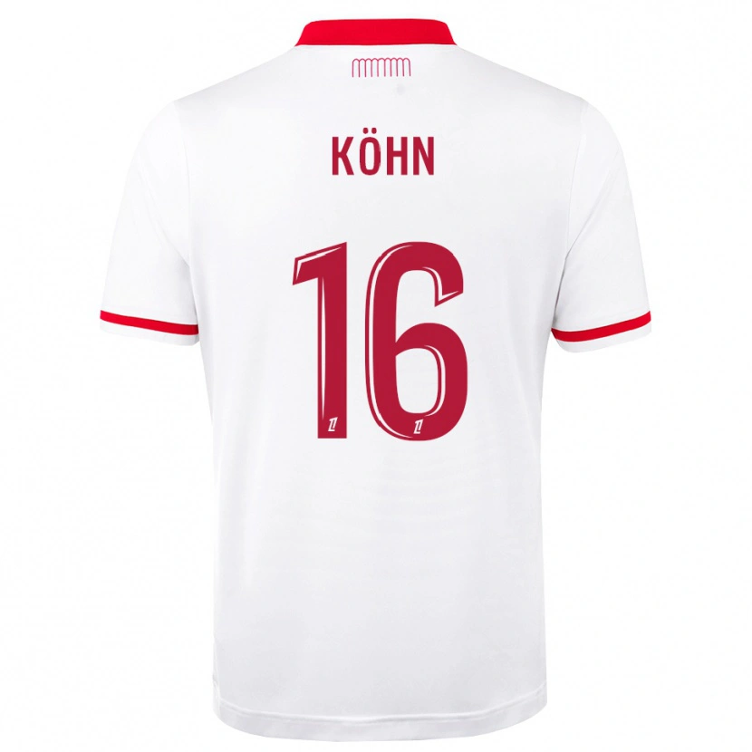 Danxen Damen Philipp Köhn #16 Rot Weiß Heimtrikot Trikot 2026/27 T-Shirt Schweiz