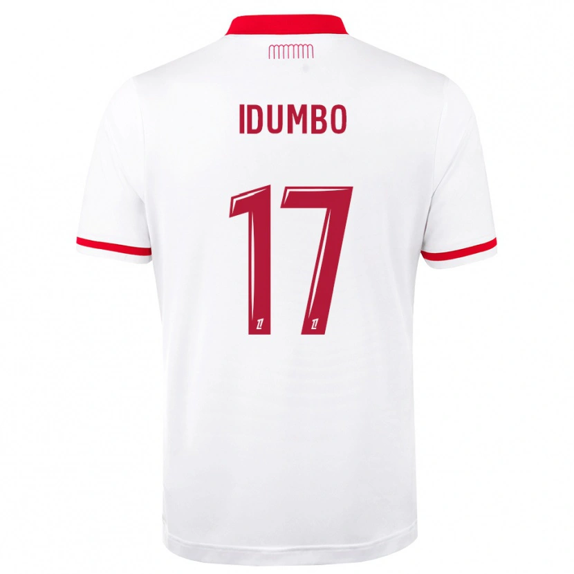 Danxen Damen Stanis Idumbo #17 Rot Weiß Heimtrikot Trikot 2026/27 T-Shirt Schweiz